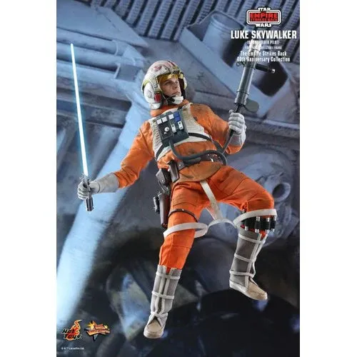 1:6 Star Wars Ep. V : The Empire Strikes Back - Luke Skywalker Snowspeeder Pilot Figure MMS585 Hot Toys 40th Anniversary