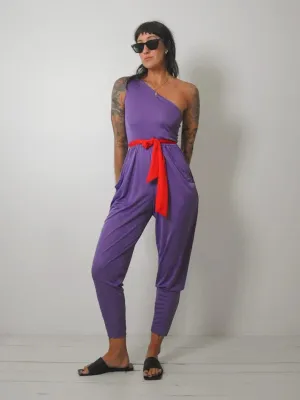 1970's One Shoulder Jumpsuit