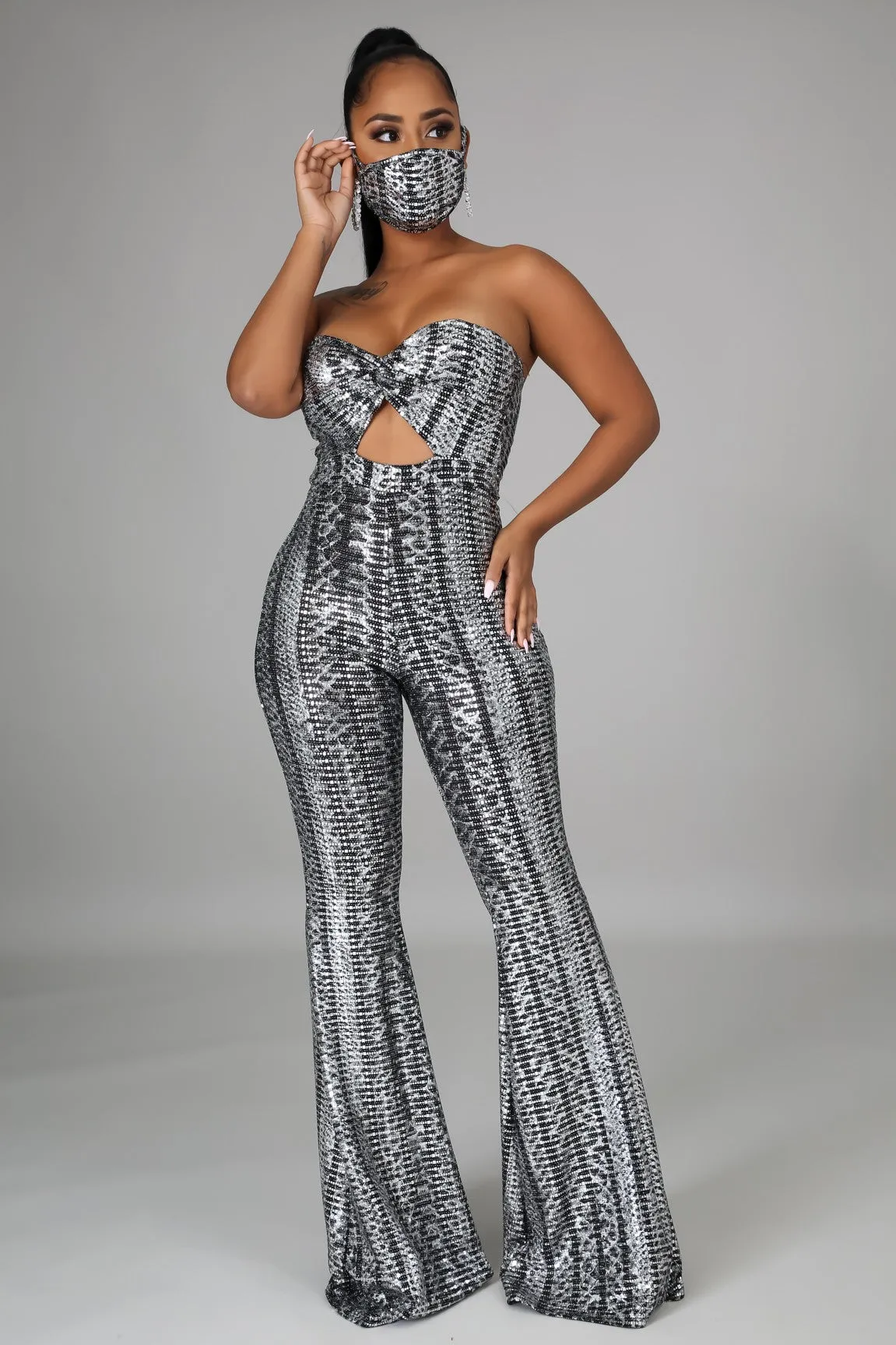 2pc You Better Be Ready Jumpsuit Set