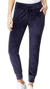 32 Degrees Heat Women's Velour Jogger Pants