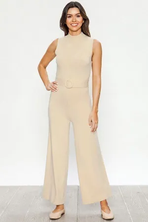 A Sweater Solid Jumpsuit