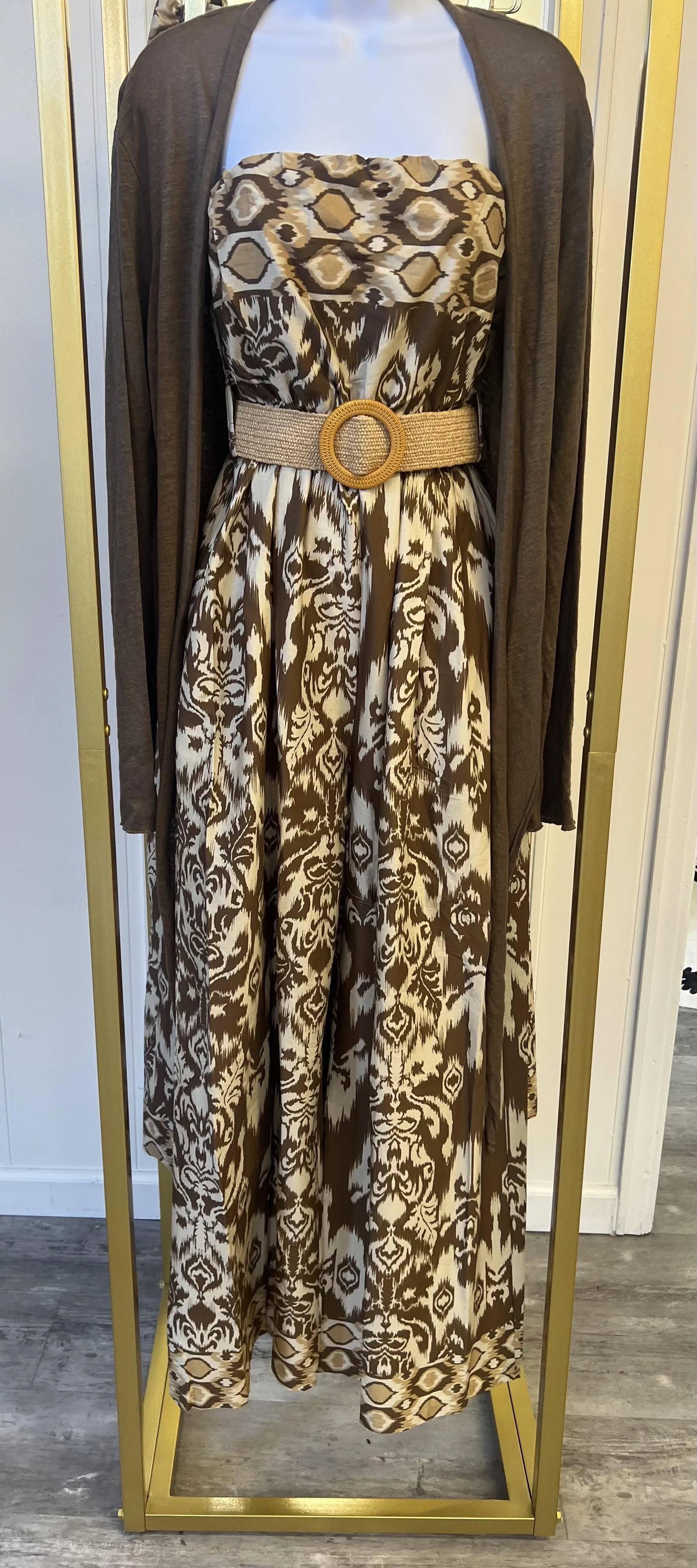 ALEX BELTED JUMPSUIT