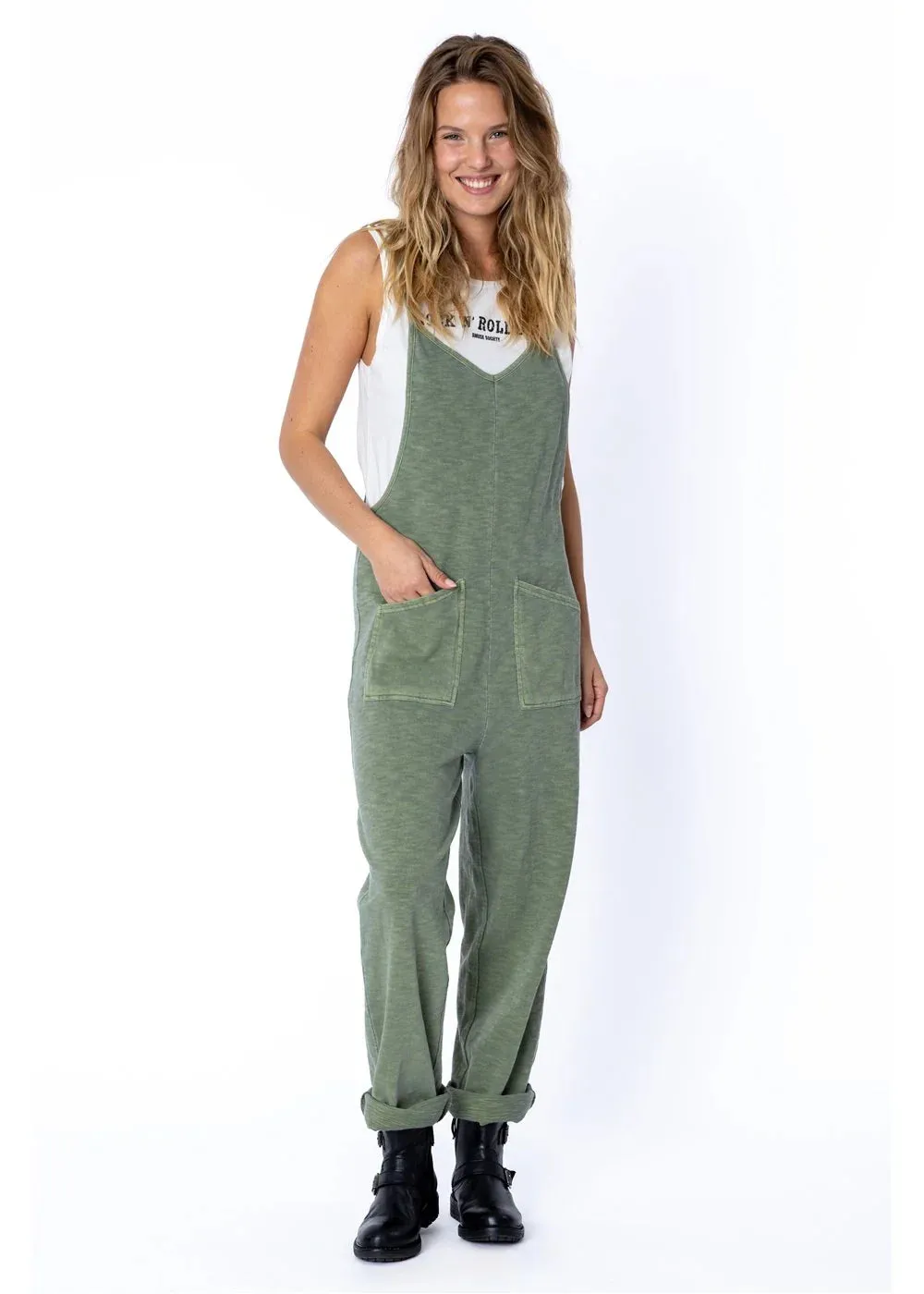 Amuse Society Roadie Knit Jumpsuit