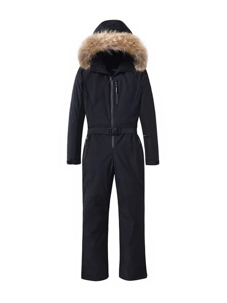 ARCTIC QUEEN Insulated Fur Hood One Piece - Women's