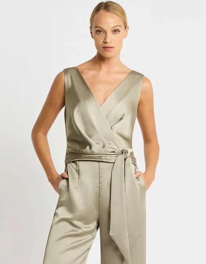 Aria Jumpsuit Oyster - Australian Made