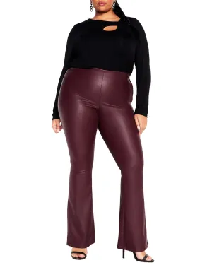 Aria Pant | Oxblood