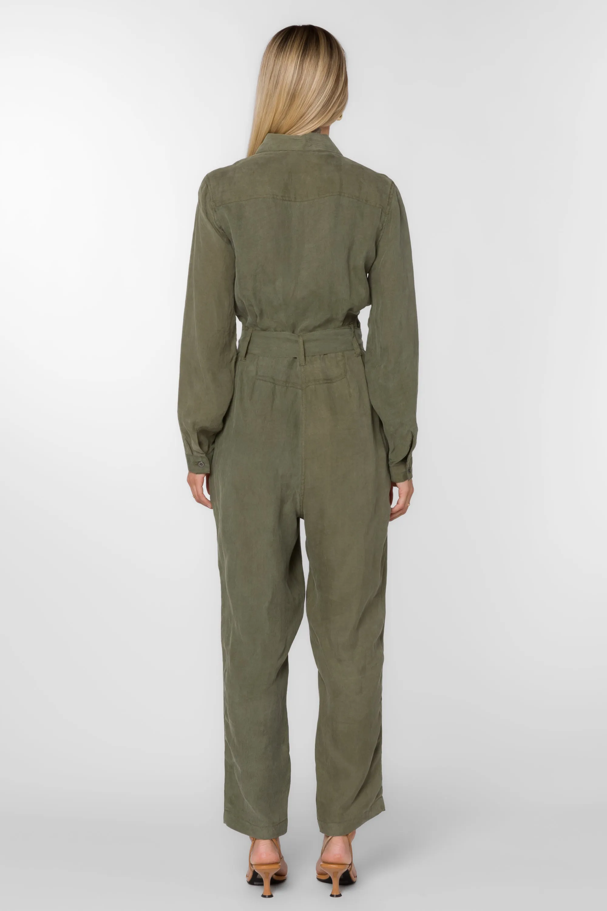 Arkin Olive Jumpsuit