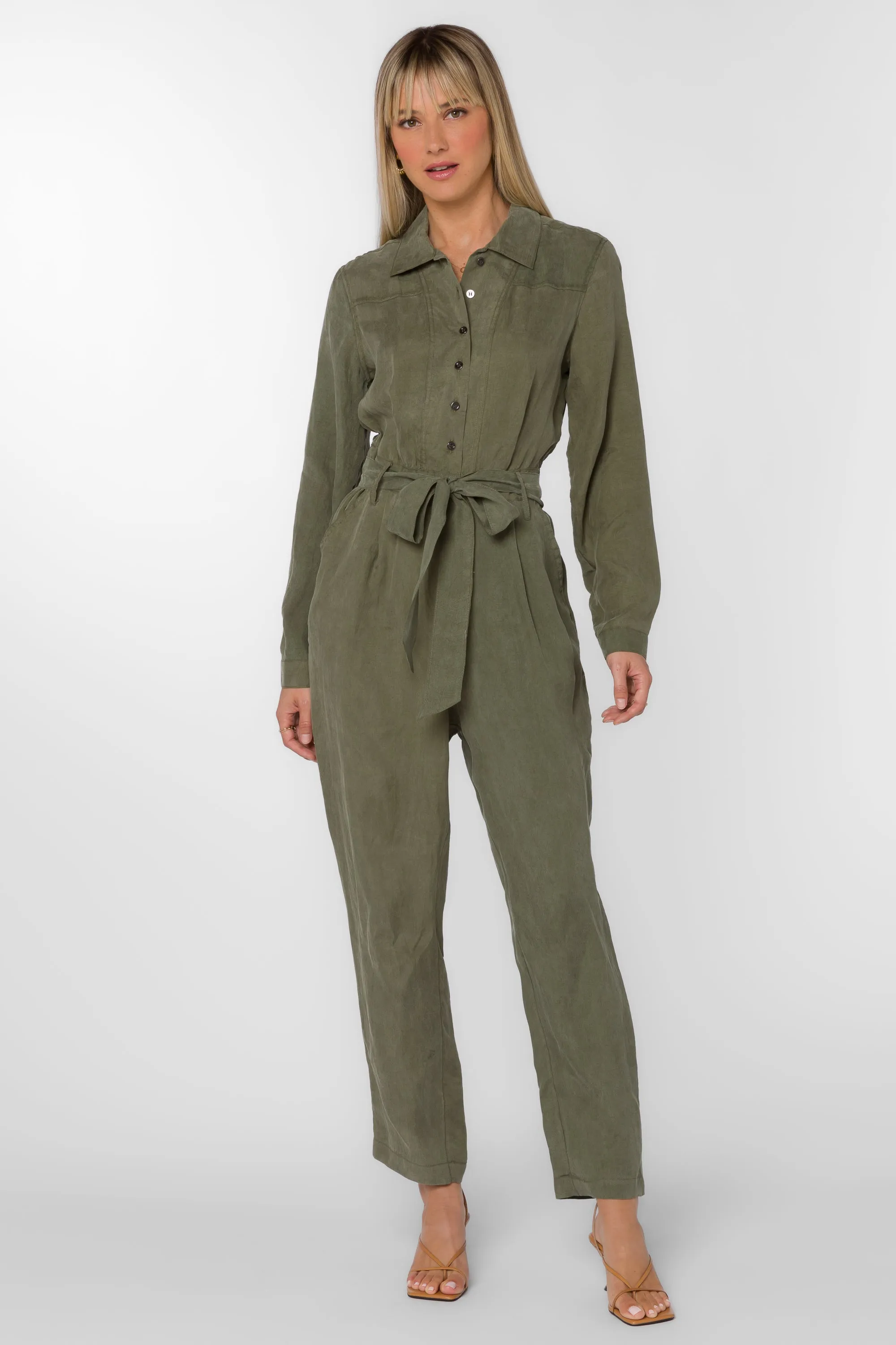 Arkin Olive Jumpsuit