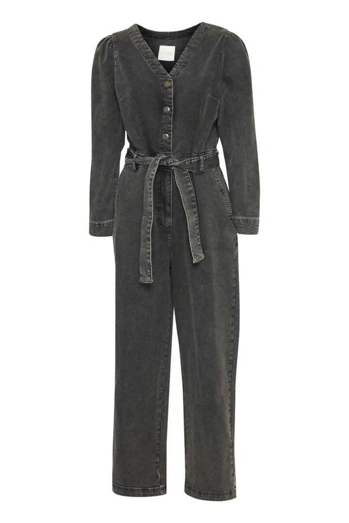 Atelier Reve Harper Jumpsuit-Meteorite Washed Denim-20121735