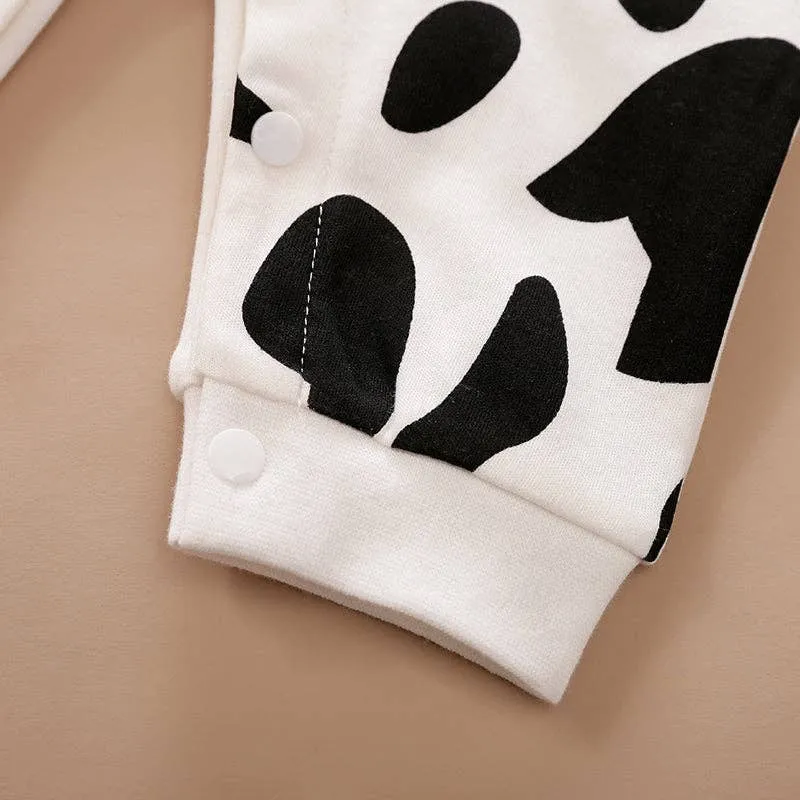 Baby Cow Print Jumpsuit