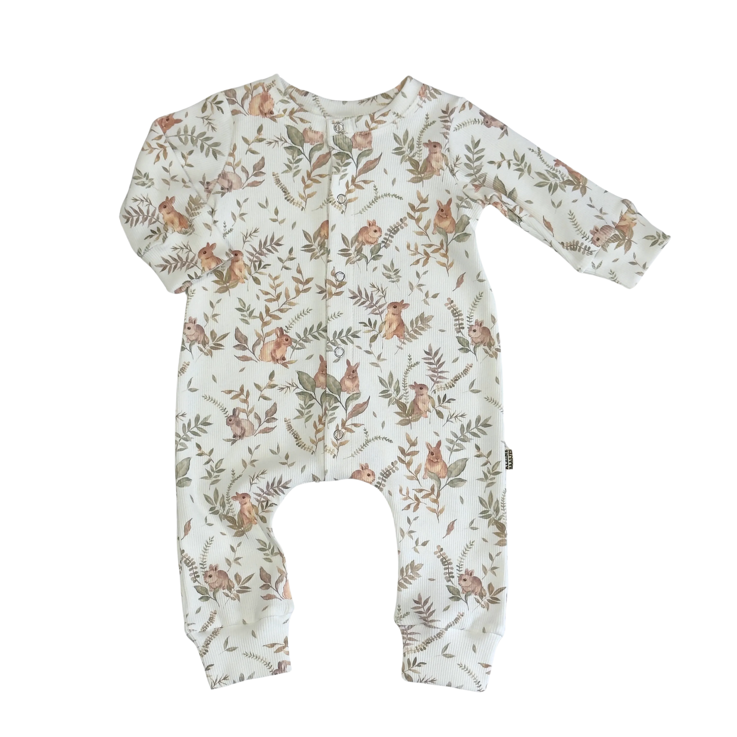 Baby Jumpsuit Rib Konijntjes