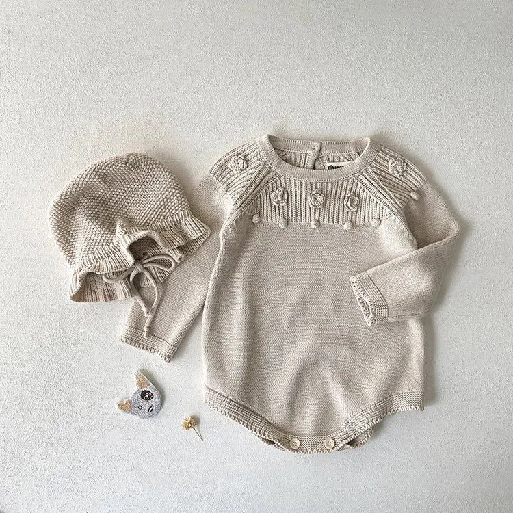 Baby Knitted Jumpsuit 100% Cotton