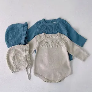 Baby Knitted Jumpsuit 100% Cotton