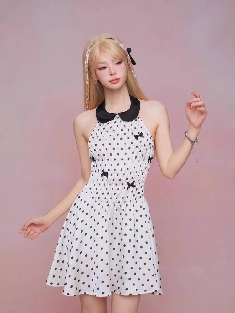 Babydoll sleeveless dress【s0000008928】