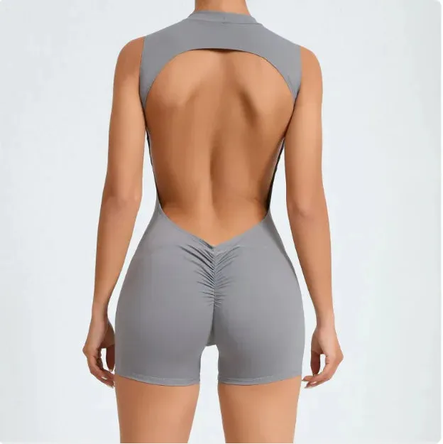 Backless Yoga Jumpsuit – Stylish and Comfortable Activewear