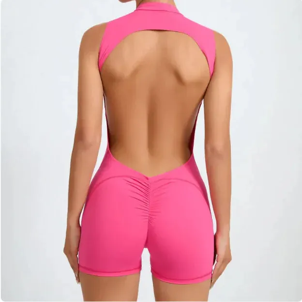 Backless Yoga Jumpsuit – Stylish and Comfortable Activewear