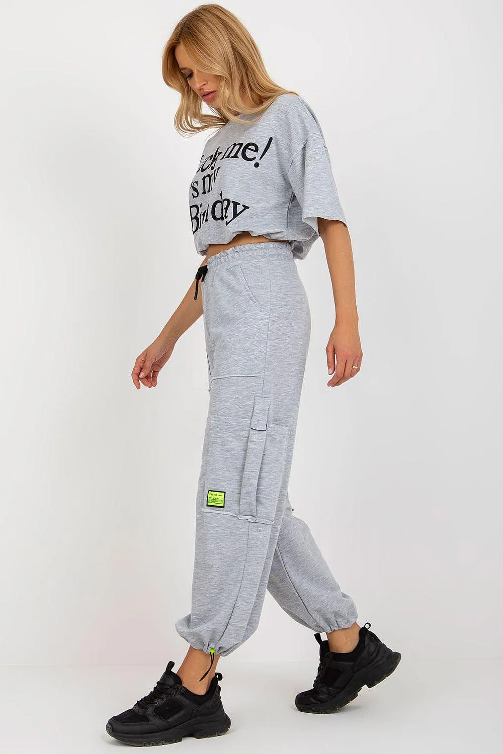 Badu Blouse and Pants Tracksuit Set