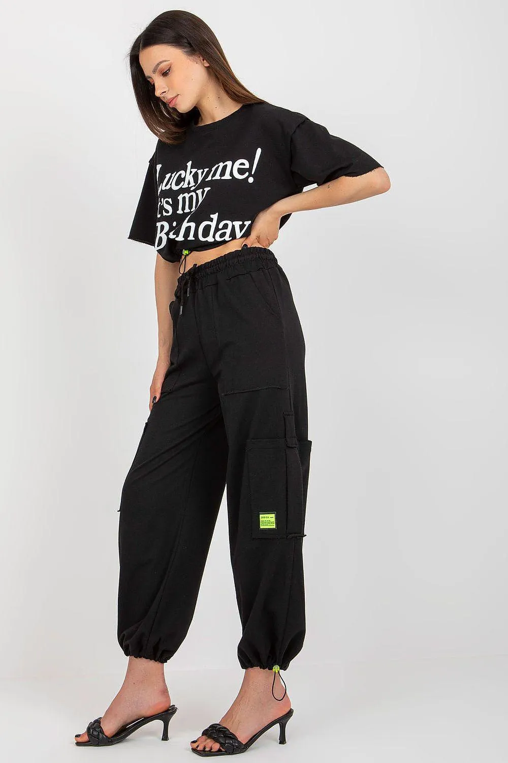 Badu Blouse and Pants Tracksuit Set