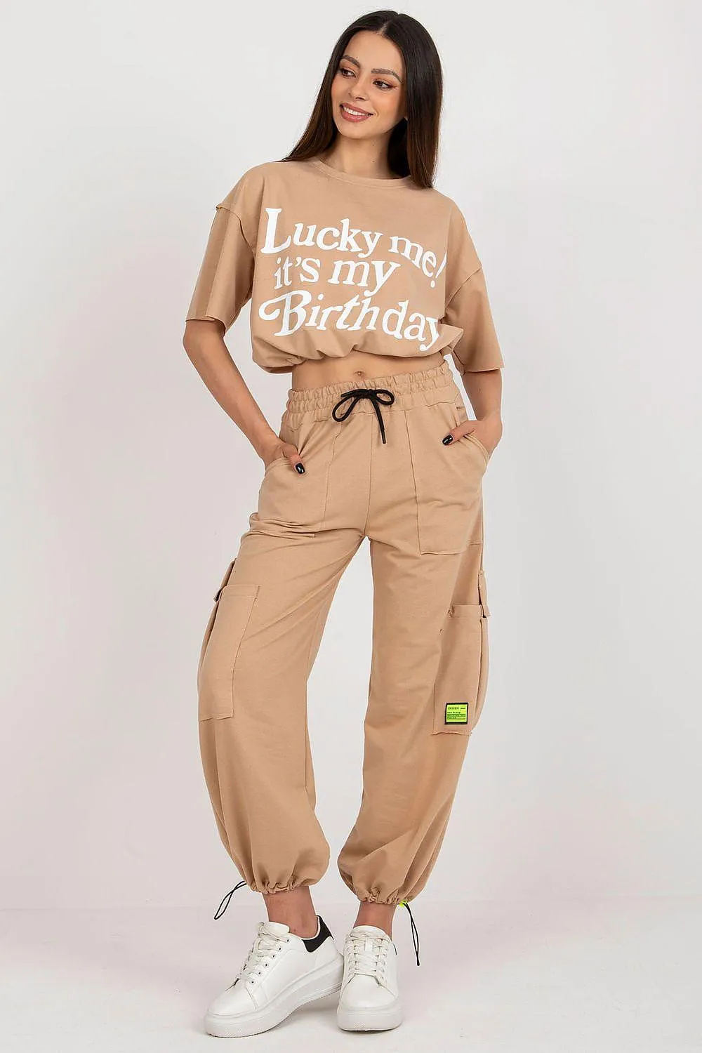 Badu Blouse and Pants Tracksuit Set