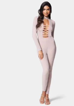 Bar Detail Jumpsuit