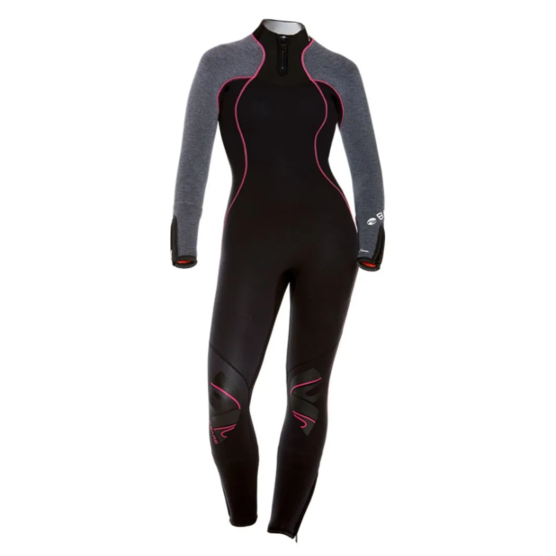 Bare 3/2mm Nixie Ultra Full Wetsuit Jumpsuit Women's Scuba Diving Wetsuit