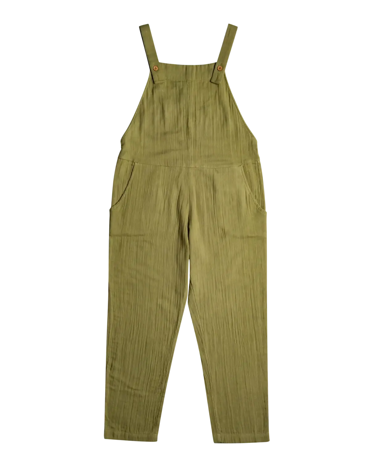 Beachside Love Jumpsuit in Loden Green