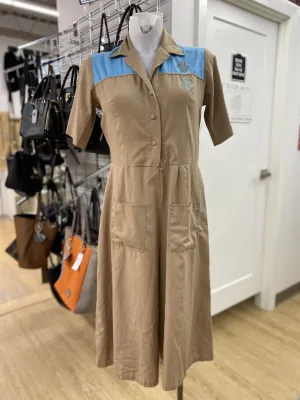 Beige vintage jumpsuit S