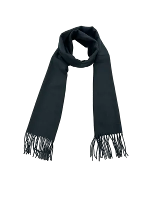 Black Men Fashion Style Plaid Wool Scarf