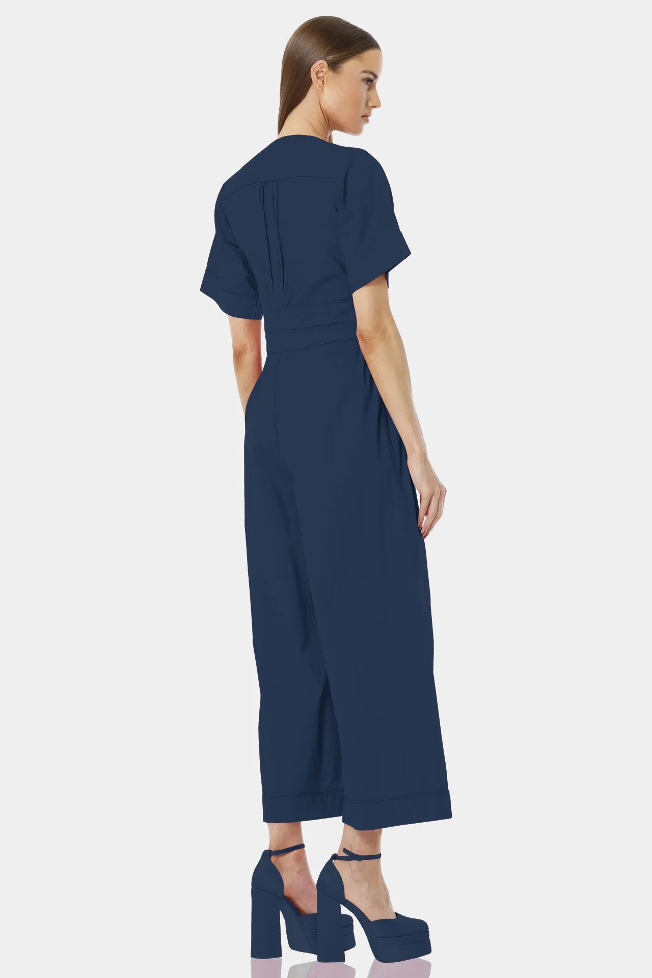 Blue One Piece Jumpsuit