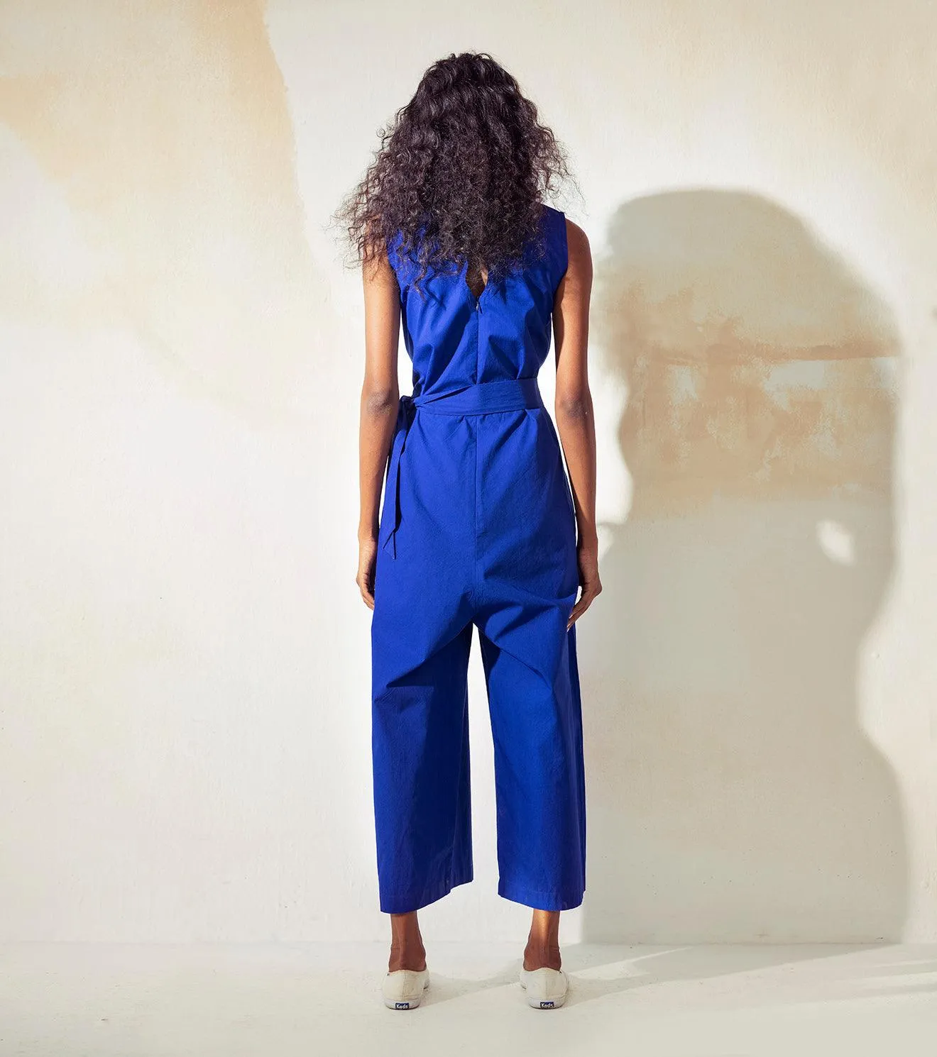 Bluish Blue jumpsuit