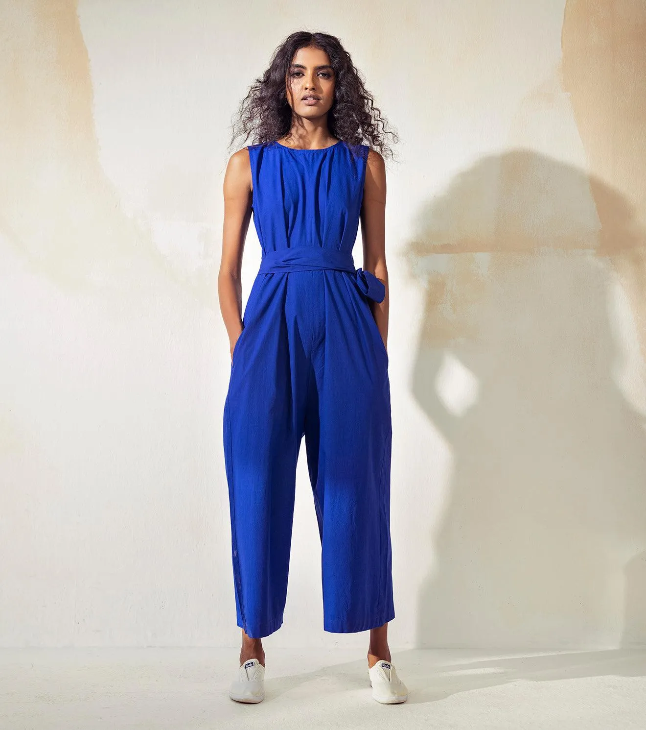 Bluish Blue jumpsuit