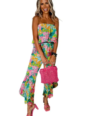 Bohemian Floral Jumpsuit