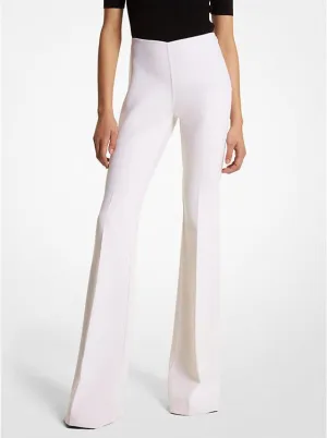 Brooke Stretch Wool Flared Pants