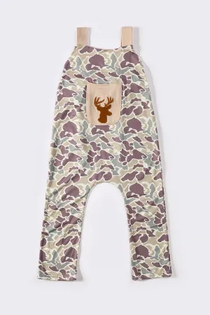 Camouflage deer jumpsuit