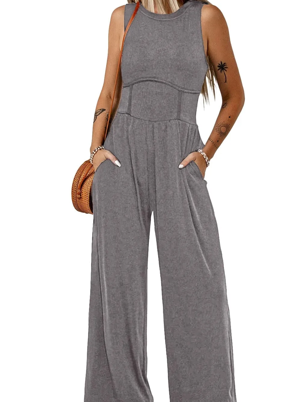 Casual Loose-Fit Jumpsuit for Women