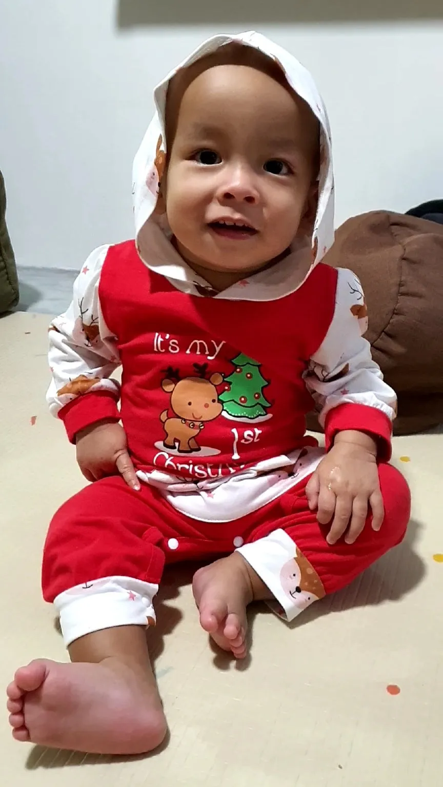 Christmas Hooded Jumpsuit