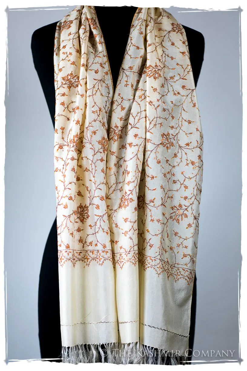 Clementia Luxe Française Organic Silk Scarf