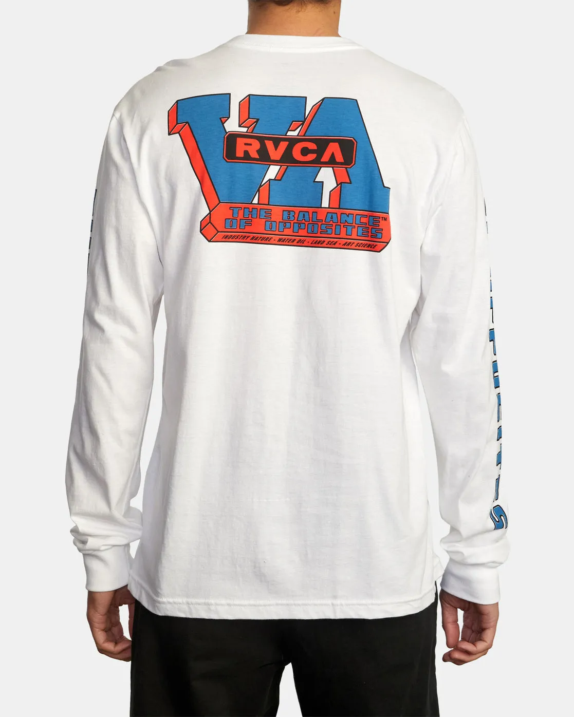 Contract Long Sleeve Tee - White