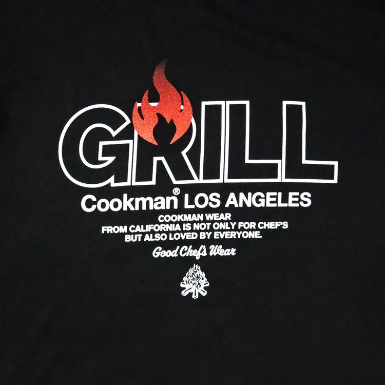 Cookman Long Sleeve Tees - Grill : Black