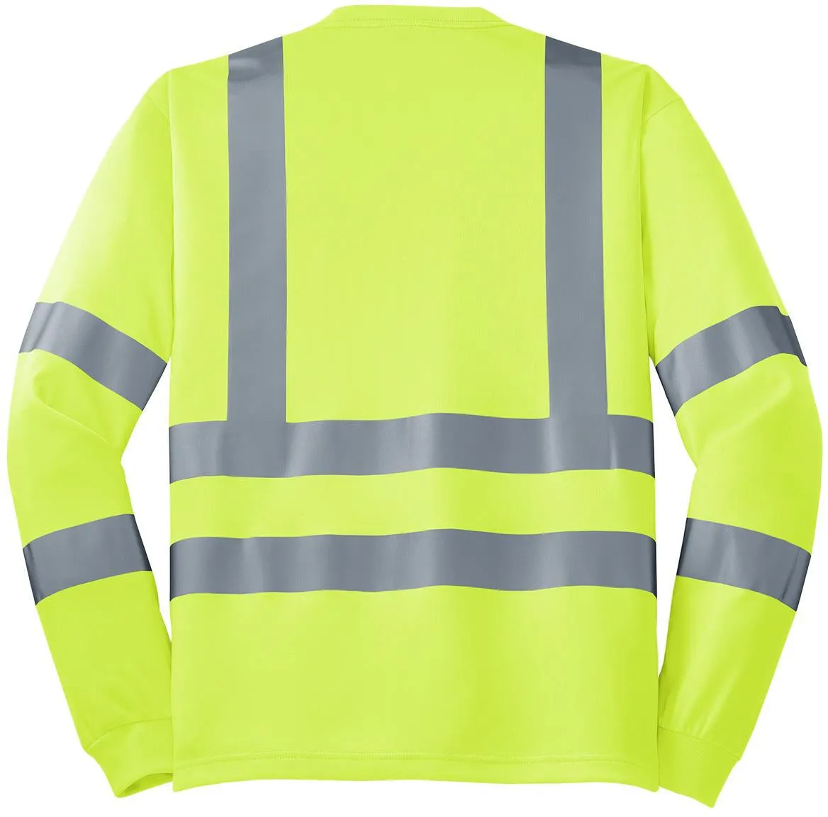 CornerStone ANSI 107 Class 3 Long Sleeve Snag-Resistant Reflective T-Shirt