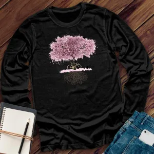 Cosmic Cherry Blossom Tree Long Sleeve