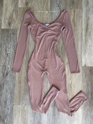 Cozy Jumpsuit (Mocha)