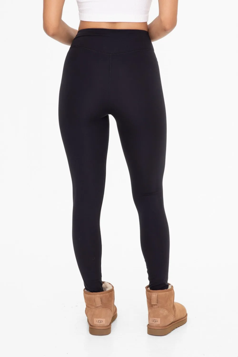 Crossover Waist Yoga Pants