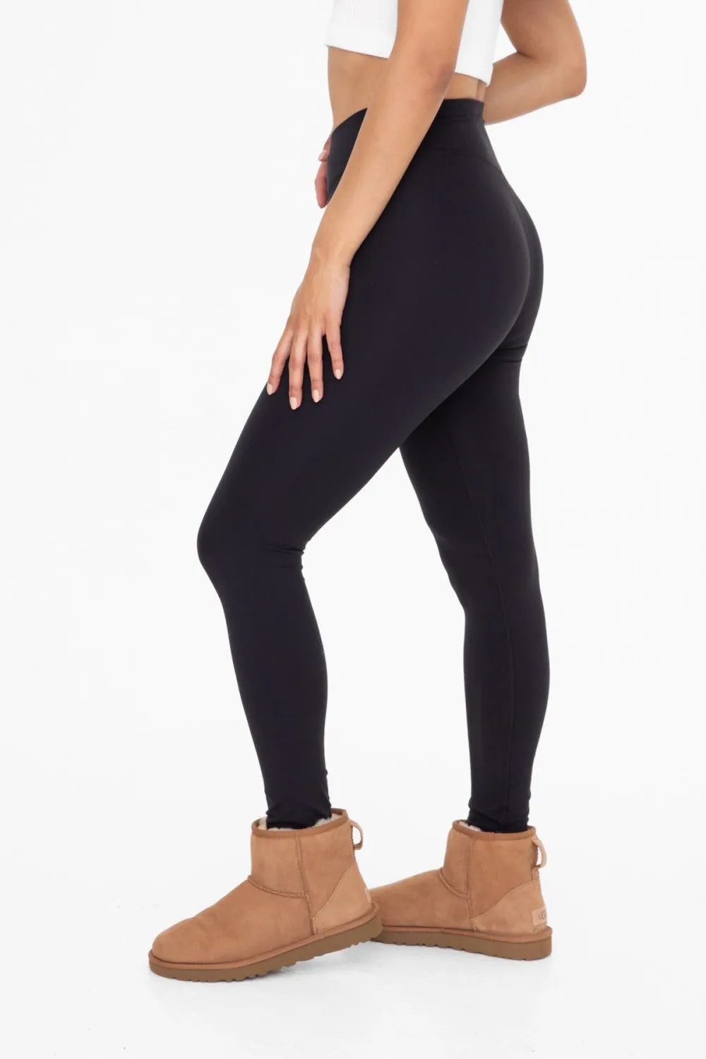 Crossover Waist Yoga Pants