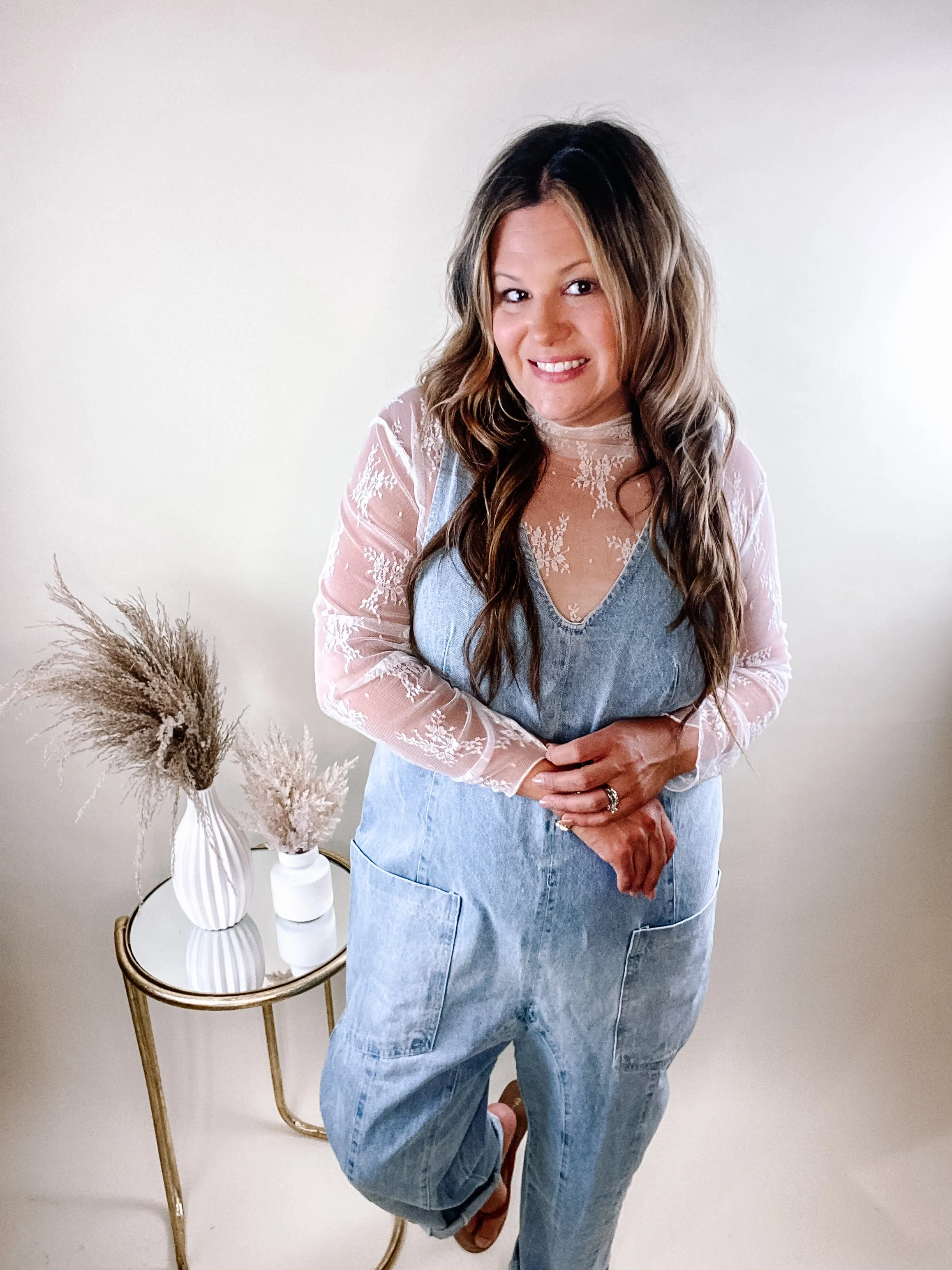 Day In The Life Denim Jumpsuit