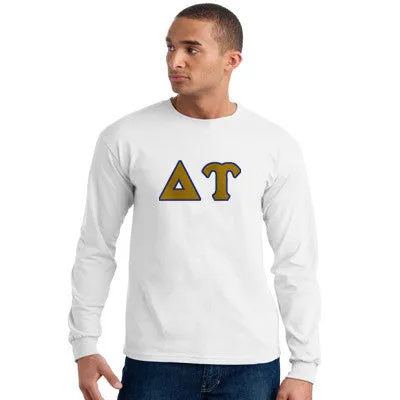 Delta Upsilon Long-Sleeve Shirt - G240 - TWILL