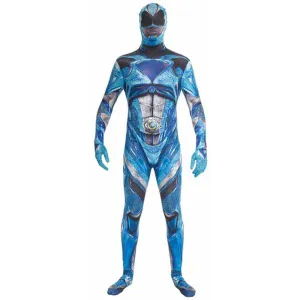 Deluxe Movie Blue Power Ranger Ms Xxl Costume