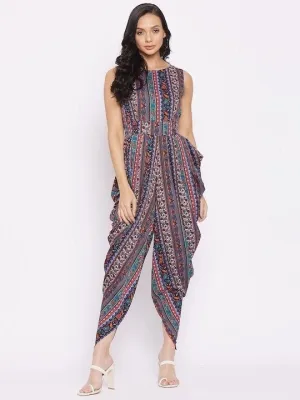 Designer Dhoti Jumpsuit For Women