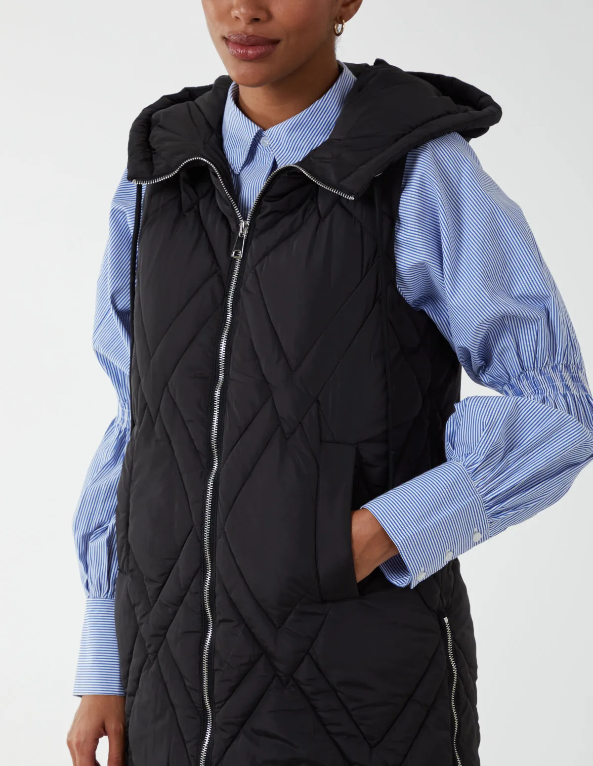 Diamond Quilted Gilet