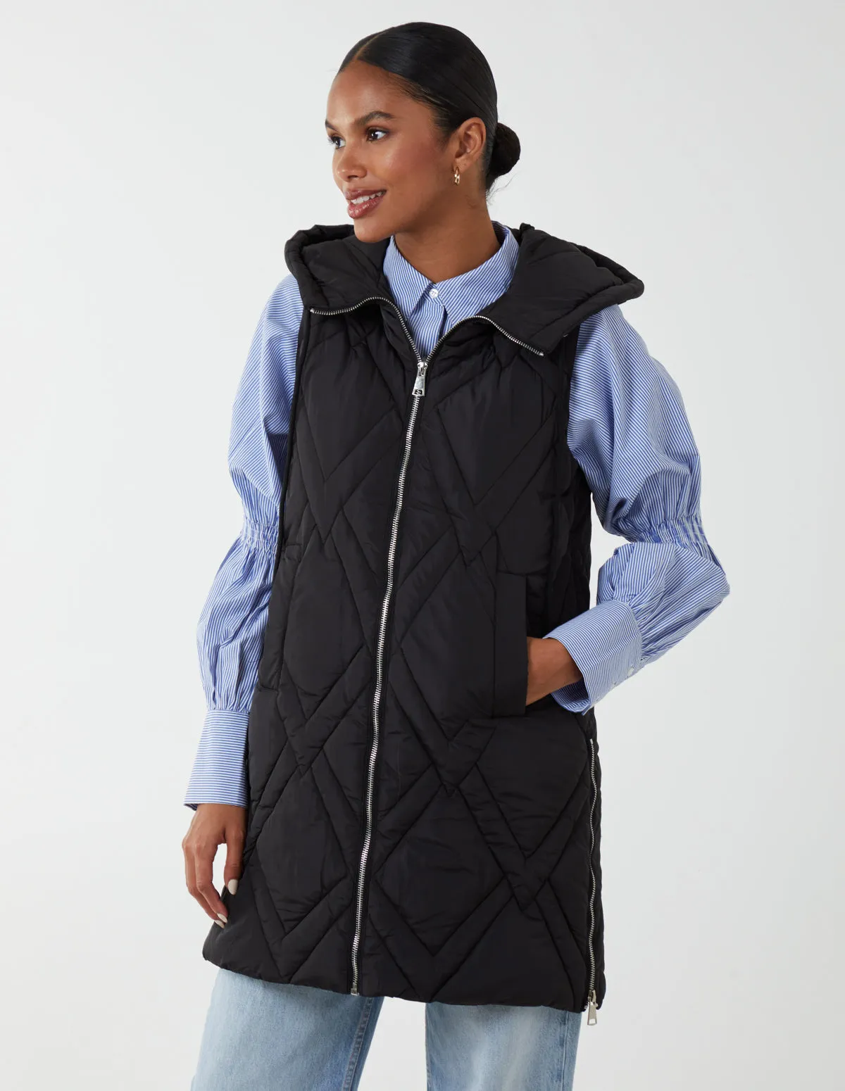 Diamond Quilted Gilet